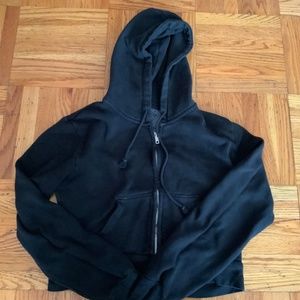 Cropped Brandy Melville Zip Up